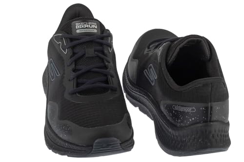 Skechers Uomo Waterproof: Go Run Consistent 2.0 - Piedmont Sneaker In Nero, Taglia 46 - 5