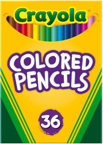 Image of Crayola Colored Pencils (36ct), Kids Pencil Set, Pre-Sharpened Coloring Book Pencils for Kids & Adults, Arts & Crafts Supplies, Coloring Gift, Ages 3+ (Pack of 12)