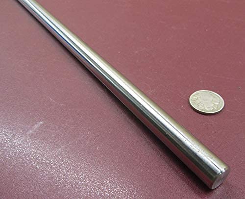 52100 Alloy Steel Hardened Precision Shaft 13mm Diameter x 1000mm Long 1 pc
