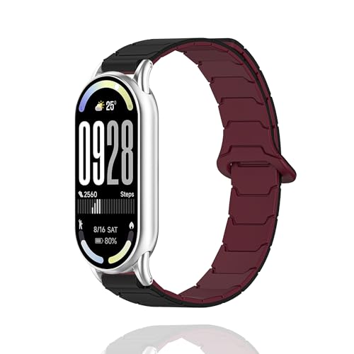 [AnnTec] For Xiaomi Smart Band 10 / 9 / 8 �����x���g �o���h �R���p�`�u�� �V���I�~ �X�}�[�g�o���h 10 / 9 / 8 �ւ��x���g �V���R���� �}�O�l�b�g �N���X�v �ʋC�� �_�炩�� ���߉\ ��t�ȒP �j����