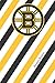 Boston Bruins: Bruins Striped Notebook & Journal | NHL Fan Essential | Bruins Fan Appreciation