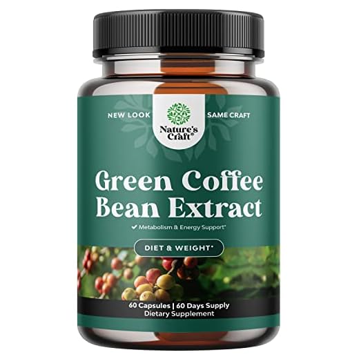 Green Coffee Bean Extract for Weight Loss - Natural Appetite Suppressant for Weight Loss for Women - Herbal Fat Burners for Women and Men for Weight Loss Support and Improved Daily Energy and Immunity