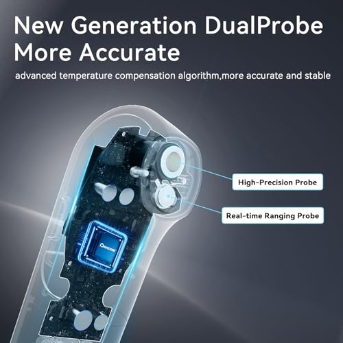 Berrcom Fieberthermometer Kontaktlos Infrarot Stirnthermometer mit Neue Dual-Sonden-Technologie...