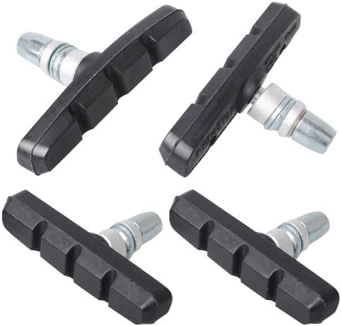 Accessotech 2 Pairs V Brake Blocks Cycle Bike Bicycle MTB Blocks Pads Shoes Mountain 70mm