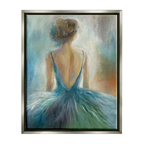 Stupell Industries Ballet Girl Figure Painting Cover