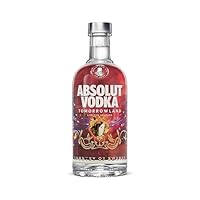 ABSOLUT VODKA Tomorrowland Limited Edition – Vodka aus Schweden, 40% Vol, samtig-weicher Geschmack mit Weizen-Noten, 1 x 0,7L Flasche mit Festival-Design