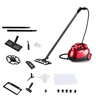 GOPLUS Steam cleaner, steam pressure: max. 4.0 bar, variable steam, heating time: 5 min, power: 2000 W, water tank: 1.5 L, up to 108 °C, floor steamer for floor and carpet (blue GOPLUS Steam cleaner, steam pressure: max. 4.0 bar, variable steam, heating time: 5 min, power: 2000 W, water tank: 1.5 L, up to 108 °C, floor steamer for floor and carpet (blue
