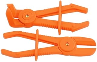 Laser 5527 Flexible Hose Clamp Set 2pc, Orange