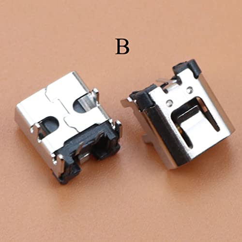 Image of for Nintendo DSi NDSi XL LL Power Jack Connector Charging Port Jack Socket Replacement 2pcs Pack (B Style)