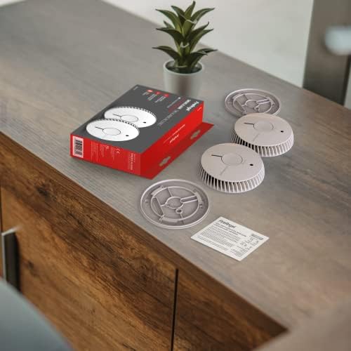 FireAngel Optical Smoke Alarm with 5 Year Replaceable Batteries, FA6615-R-T2 (ST-625 replacement, new gen) - Twin Pack