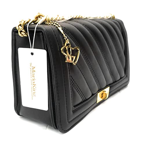 Leather Shoulder/Crossbody Bags and Purse with Convertible Strap3