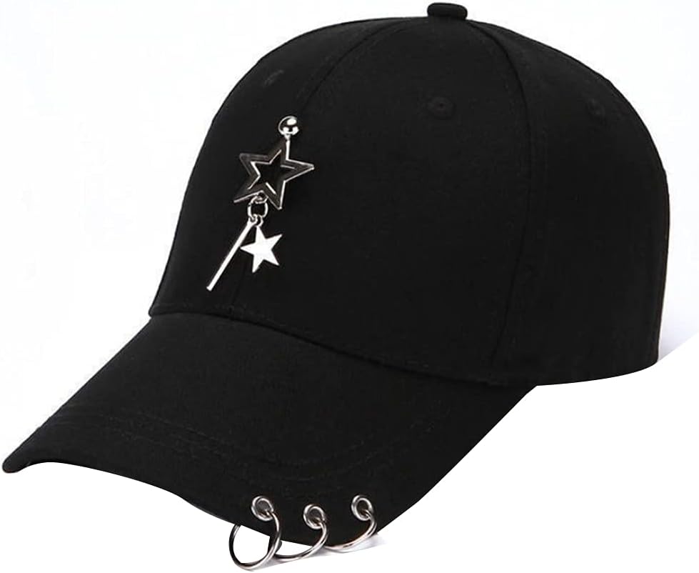 Baseball Cap Punk Hip Hop Adjustable Without Makeup Travel Visor for Sun Adjustable Sp Men Men Mesh Black Women Organizer