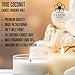 FLEUR DE SPA True Coconut Premium All-Natural Coconut Wax Blend for Luxurious DIY Candle Making - Made in The USA (1 Pound bar)