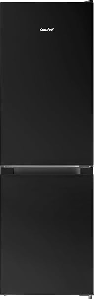 COMFEE' 冷蔵庫 174L 幅47cm 大容量 温度調節 冷凍機能 省エネ 静音 2ドア 右開き 一人暮らし ふたり暮らし用 スリム RCB169BL1JP(E) ブラック