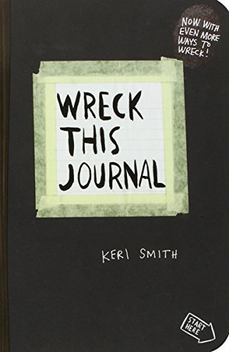 Wreck This Journal Black par Keri Smith livre broché d'art créatif