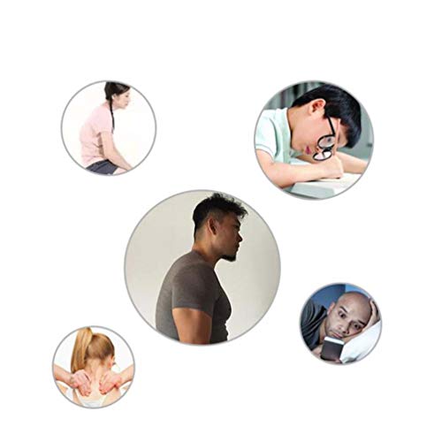 Correcteur de posture dos lavable avec double ajustement de traction