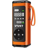 VTVKT Tire Inflator 150 PSI Portable Air Compressor with 12000mAh Battery (3 colors) only