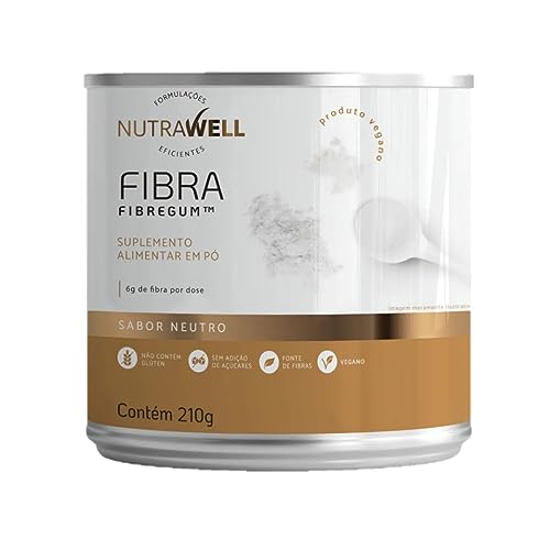Fibra Vegana Sabor Neutro 210g - Nutrawell