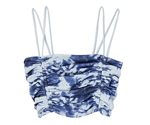 Crop tank Fila Allannis bleu : légèreté et style crop en XS