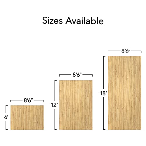 Mohawk Elite Bumble Oak 8'6" W x 12' L Cut Sheet Vinyl Roll - Thumbnail 3