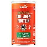 Bigens Grass Fed Balance Collagen Protein, Gado de Pasto, Colágeno Zero Lactose e Caseína (Unidade, Neutro)