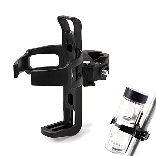 Porte-gobelet de Bouteille d'eau de vélo avec Pince en métal, Support de Porte-gobelet de Moto pour VTT Poussette de vélo Fauteuil Roulant Scooter Chariot de Golf, Accessoires de Sports de Plein air Cover