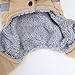 Izefia Hundemanteljacke Winddichter Kalter Wettermantel 4-Beine Warmer Hund Jumpsuit Winter Dicke Kleidung Schneesicherer Mantel Baumwolle Hundemantel für Kleine Hund Mittlere Hundekatze