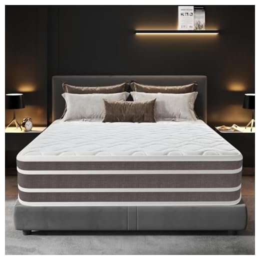 YIDATONG Matelas 140x190 cm - Épaisseur 30 cm - Luxe - Extrêmement - Durable - Respirante - Fermeté Moyenne - Literie - Matelas Memoire De Forme - Noyau à Ressort indépendant - Ergonomique - 7 Zones
