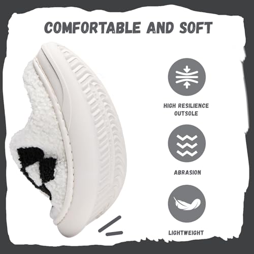 Image of IceUnicorn Kids Slippers Boys Girls Warm Winter House Slippers Big Little Kids Non-Slip Soft Plush Memory Foam Home Shoes for Indoor Outdoor