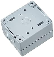 Kopp 100648007 Schutzkontakt-Steckdose 1-fach, Aufputz-Feuchtraum Standard – Ansicht 3