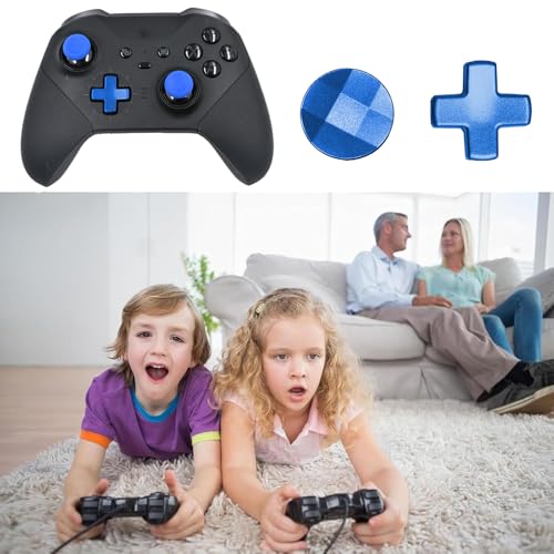 Image of 13Pcs Elite 2 Controller Accessories for Xbox Elite Controller Series 2 Controller, Paddles for Xbox Elite Series 2 /2 Core Controller, Include 6 Thumbsticks, 4 Paddles, 2 D-Pads, 1 Tool(Blue)