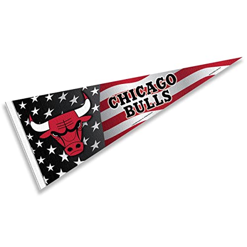 Drapeau Chicago Bulls Nation WinCraft pour décoration de salon de fan