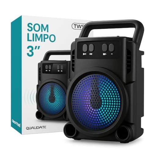 Caixa de Som Portátil Super Potente