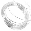TOMETURE 10 Rolls 1mm Silver Colored Aluminum Bonsai Wire for Gardening and Plant Support, DIY Craft Bendable Training Wire for Climbing Frame and Orchard Garden Supplies #2