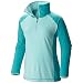 Columbia Women's Glacial Fleece III 1/2 Zip, Ocean Water/Miami, Medium