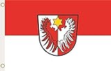 2 Ösen U24 Flagge Fahne Spittal an der Drau 90 x 150 cm
