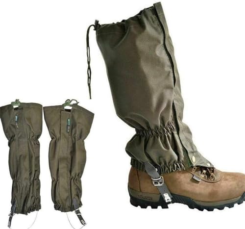 Guêtres de serpent imperméables pour marcher sans crainte dans les herbes hautes