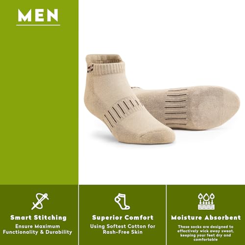 Supersox Bamboo Ankle Socks for Women Made of Sustainable & Eco Friendly Material - Athletic Softer than Cotton Socks, Anti Odour - Ideal forSports, Gym & All Day Wear (Pack of 3)