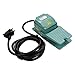 XURUI Power Maintained Foot Switch XF-402R, Single Pedal, 15A 250V, 7.2 Feet Cord with Plug,Cast Aluminum (Maintained Switch)