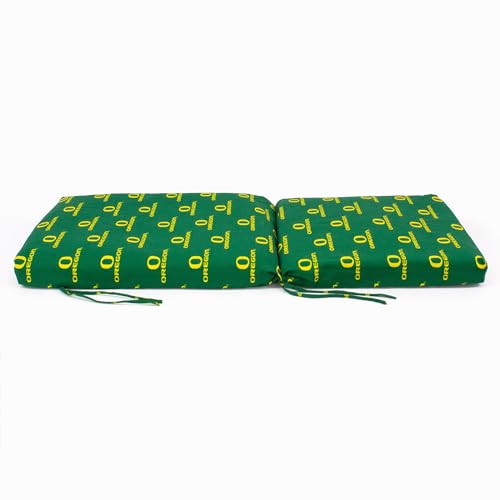 Image of College Covers Everything Comfy Oregon Ducks 2 Piece Chair Cushion