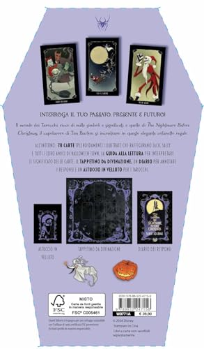 Nightmare Before Christmas. I Tarocchi. Cofanetto Regalo. Ediz. A Colori. Con Tappetino Da Divinazione, Astuccio In Velluto, Diario. Con 78 Carte - 2