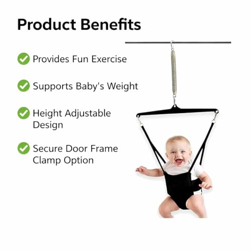 Image of Braintastic 2 in 1 Baby Jumper and Walking Harness with Door Clamp Walk Trainer Infant Activity Bouncer for Coordination and Active Play 6 to 12 Months