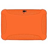 Amzer Silicone Jelly Skin Fit Case Cover for Google/Samsung Nexus 10 - Orange (AMZ95137)