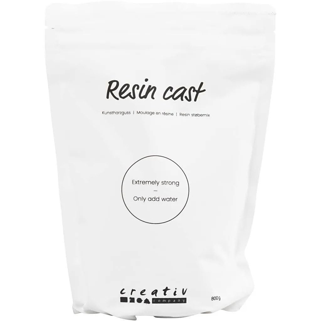 Résine de moulage en poudre blanc 800g Resin cast pour loisirs créatifs