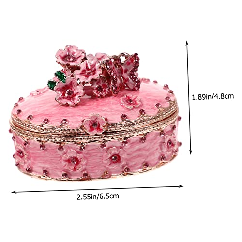 Étui décoratif pour boucles d'oreilles COLLBATH à compartiments polyvalents