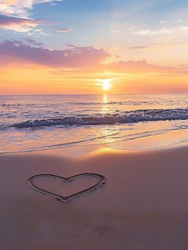 Diamond Painting Coucher de Soleil 70x90 cm Kit Complet