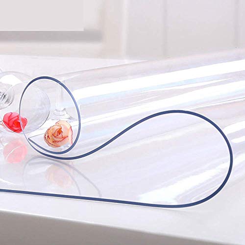 Best Deal NECAUX Custom Multi-Size 1.5mm Thick Clear PVC Table Cover Protector - 36 x 72 Inch Eco Plastic Vinyl Rectangle Desk Office Top Pad Cover Glass Wood Dining Coffee End Tabletop Protective Mat Up To 60% OFF NECAUX Custom Multi-Size 1.5mm Thick Clear PVC Table Cover Protector - 36 x 72 Inch Eco Plastic Vinyl Rectangle Desk Office Top Pad Cover Glass Wood Dining Coffee End Tabletop Protective Mat