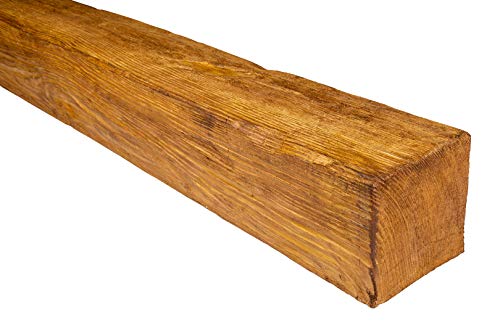 Preisvergleich Produktbild 2 Meter / Balken / PU / Holzoptik / Deco Wood / 120x120mm / ED106.H