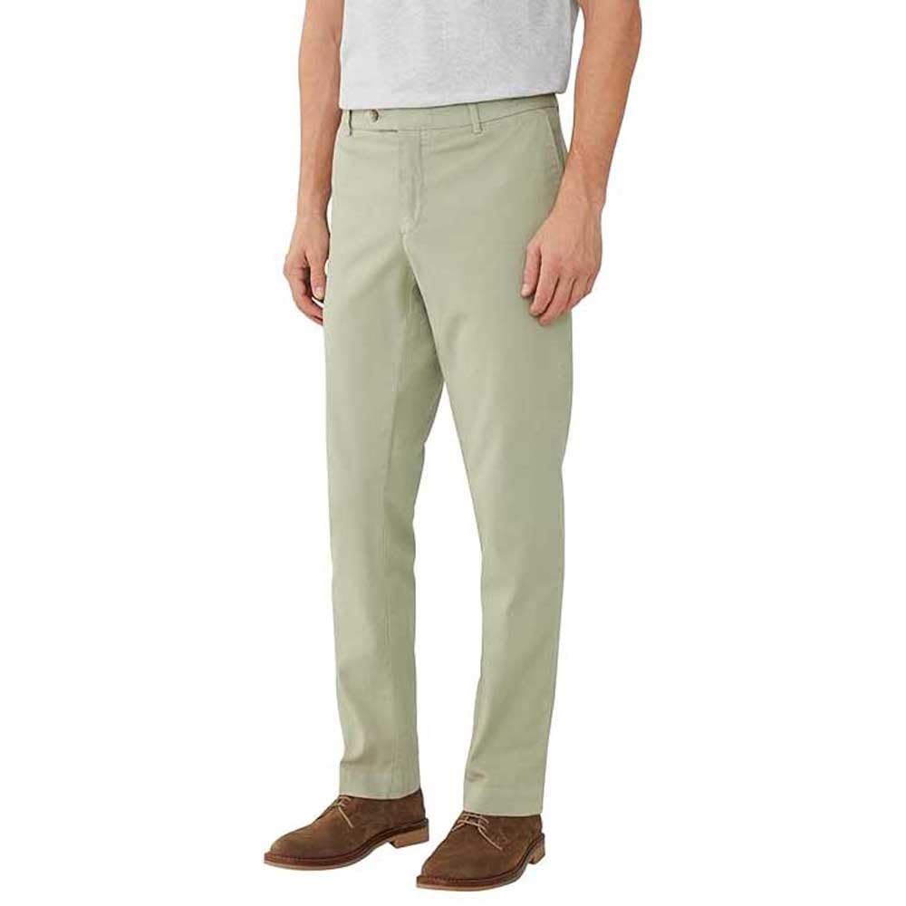 Hackett London Men's Ultra Lw Chino K Trouser, Green (Seagrass Green), 30W/30L