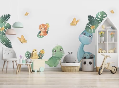 Vinilo decorativo de dinosaurio para niños miniatura 3